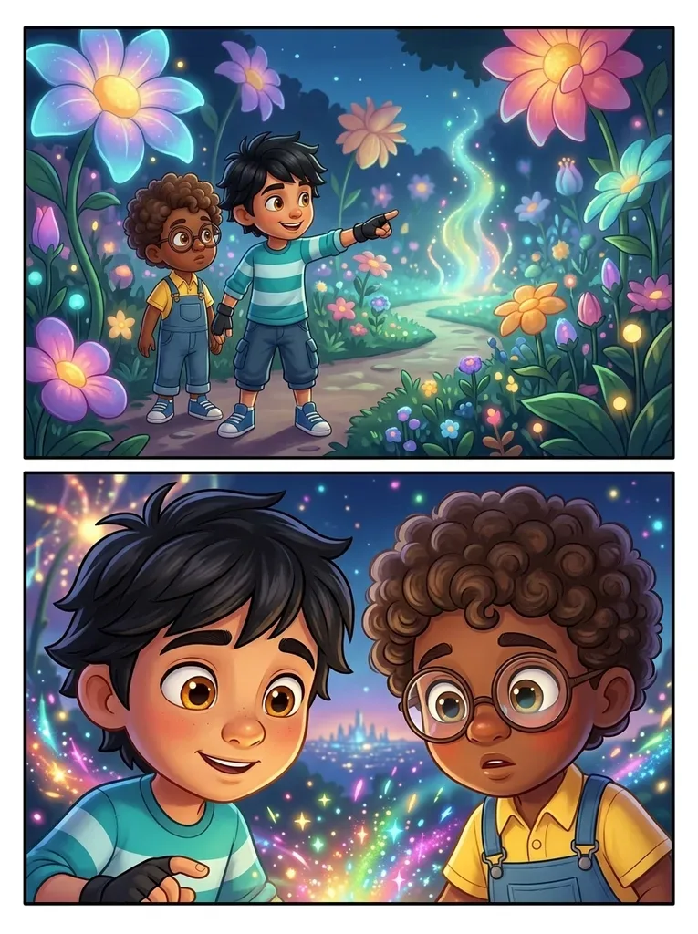 Bruno et le Mystère des Cristaux Magiques — 1